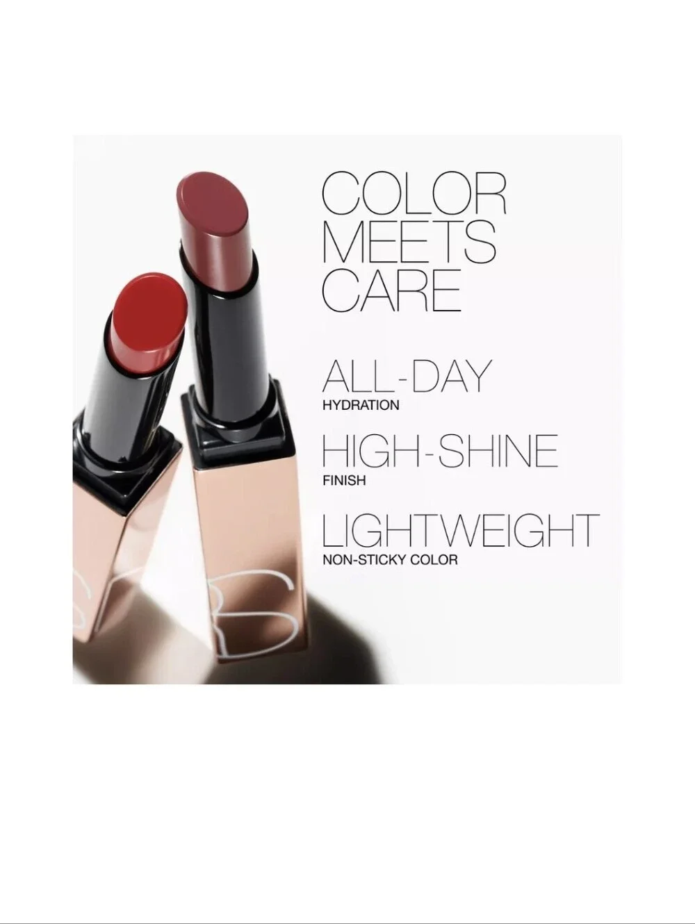 NARS Afterglow Sensual Shine Lipstick: Orgasm (777), NWOB